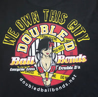 Double D Black LS Tee- "We Own This City" - NEW PRODUCT!