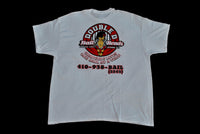 Double D White SS Tee w/Red & Black Lettering - THE ORIGINAL! LIMITED!